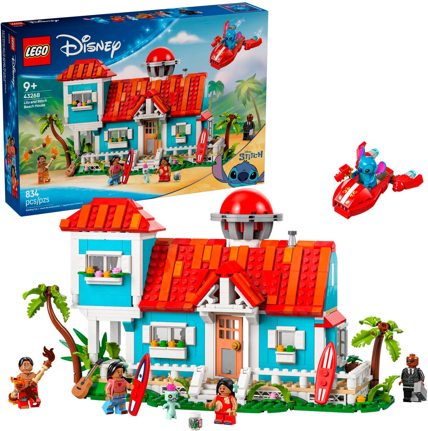 LEGO - Disney Lilo and Stitch Beach House Building Toy 43268