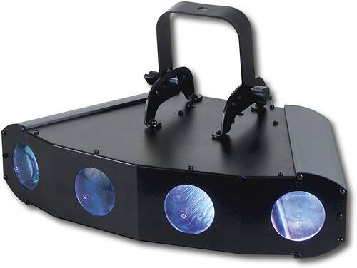 Angle Standard. American DJ - QUAD GEM DMX - Black.