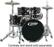 Front Standard. PDP - Z5 Series 5-Piece Drum Set (drums only) - Carbon Black.