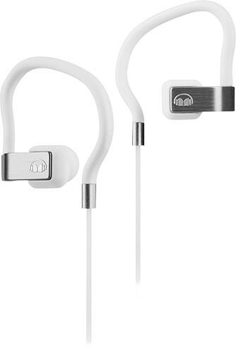 Front Standard. Monster - Inspiration Earbud Headphones - White.