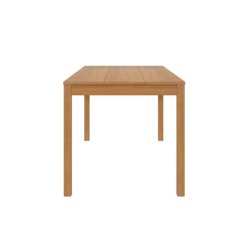 Alt View 5. Grain & Grove - Rectangular Dining Table (60in / 1524mm), Pecan - Pecan.