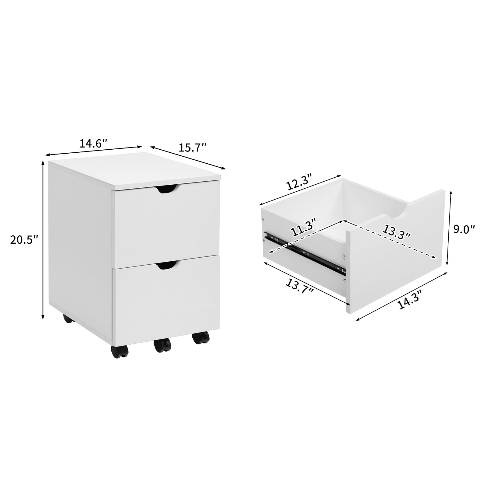 14.6" 15.7" 12.3" 20.5" 11.3" 13.3" 9.0" 13.7" 14.3"