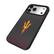 Alt View 1. Keyscaper - Arizona State Sun Devils Bump Case with 8.2ft Drop Protection - 16 Pro Max - Black.