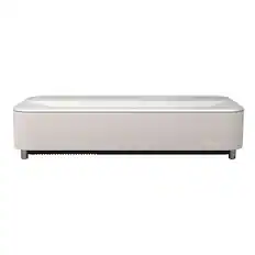 Front. Epson - Lifestudio Grand Plus 4K UST Laser Projector, 4,000 Lumens of Color and White Brightness, Sound by Bose, 3LCD, HDR - White.