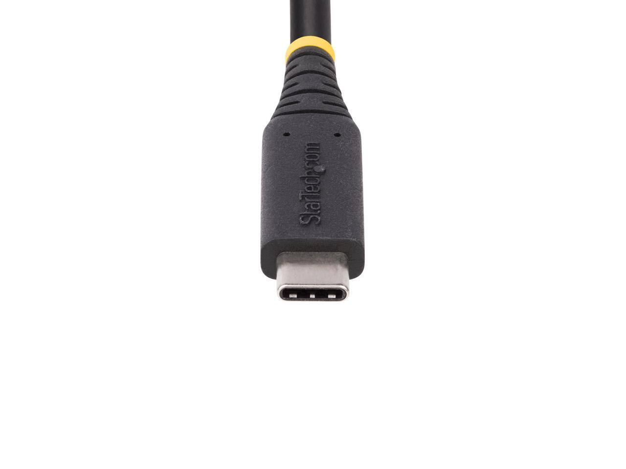 Alt View 10. StarTech.com - StarTech 1.6ft USB4 Cable USB-IF Certified USB-C Cable 50C40GUSB4CABLE.