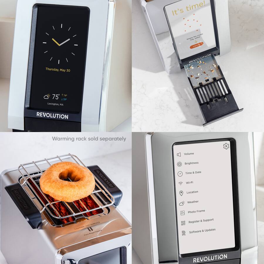 Revolution Cooking 2 Slice High Speed InstaGLO R180 Connect Smart ...