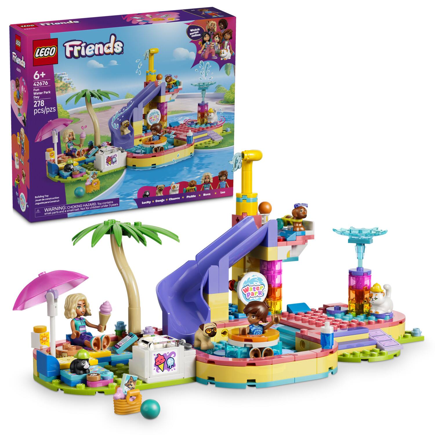 Friends Fun Water Park Day Playset 42676