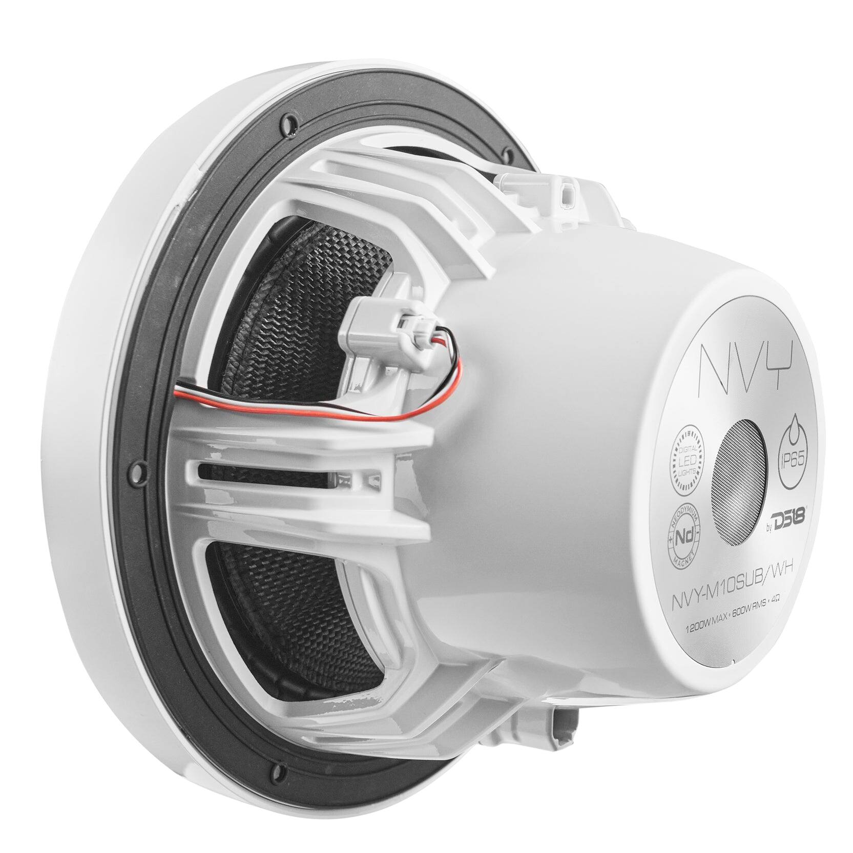 NWY  
OGTAL LED: (P85)  
CLIGHTS: D518 by NdB  
NVY-M10SUB/WH  
1200W MAX BOMW RMS +40  
1200W MAX