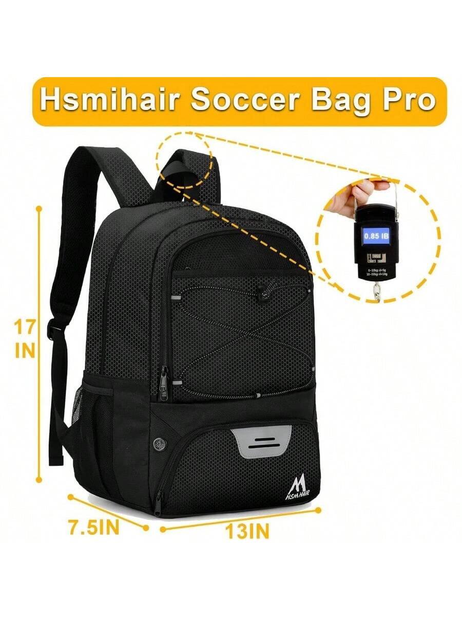 Hsmihair Soccer Bag Pro  
0.85 IB  
0-10kg  
10-20kg  
17 IN  
7.5IN  
13IN
