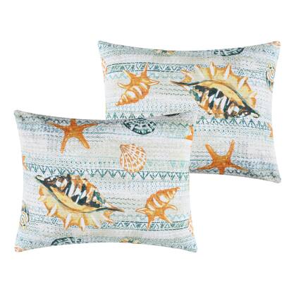 Front. BreeBe - Kona Sham King - Ocean.