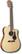 Angle Standard. Alvarez - 6-String Full-Size Single-Cutaway Dreadnought Acoustic/Electric Guitar - Natural.