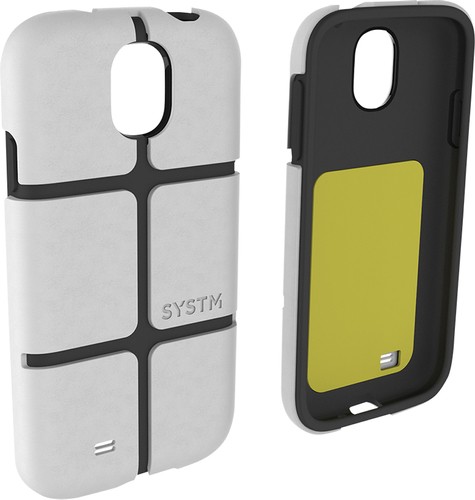  SYSTM by Incase - Chisel Case for Samsung Galaxy S 4 Mobile Phones - White/Black