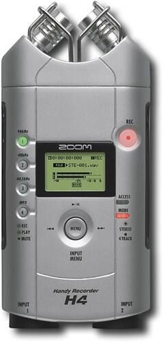 Front Standard. Zoom - H4 Handy Recorder.
