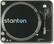 Front Standard. Stanton - Direct-Drive DJ Turntable with 500B Cartridge - Black.