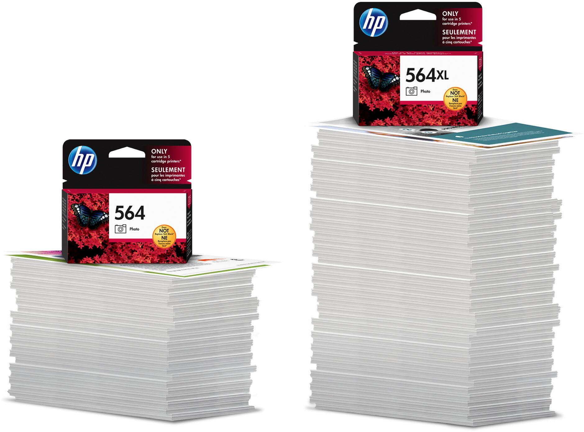 Alt View 14. HP - 564 Standard Capacity Ink Cartridge - Photo Black.