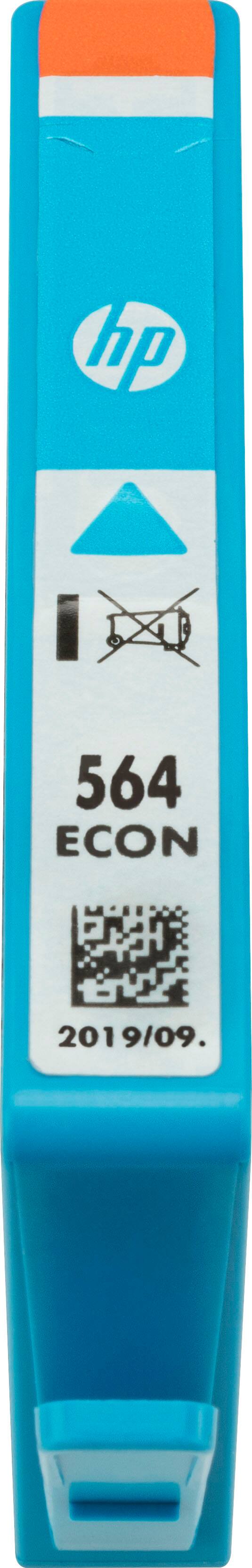 Alt View 14. HP - 564 Standard Capacity Ink Cartridge - Cyan.