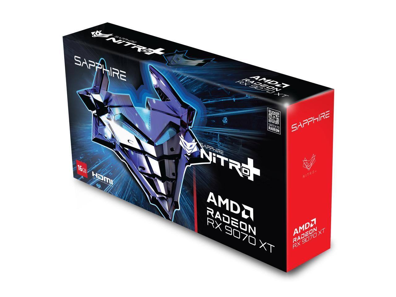 Sapphire NITRO+ Radeon RX 9070 XT 16GB GDDR6 PCI Express 5.0 x16