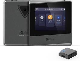 ELLIPAL - Titan Mini Air-gapped Cold Storage Wallet | Anti-Tamper Crypto Hardware Wallet for 10000+ Coins & Tokens