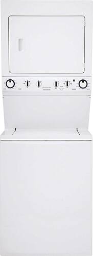 Frigidaire - 3.3 Cu. Ft. 9-Cycle Washer and 5.5 Cu. Ft. 9-Cycle Dryer Electric Laundry Center - Classic White-Front_Standard 