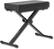 Angle Standard. JamStands by Ultimate Support - Keyboard Bench - Black.
