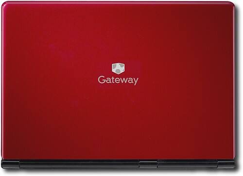 Front Standard. Gateway - Laptop with Intel® Centrino® Processor Technology - Garnet Red.