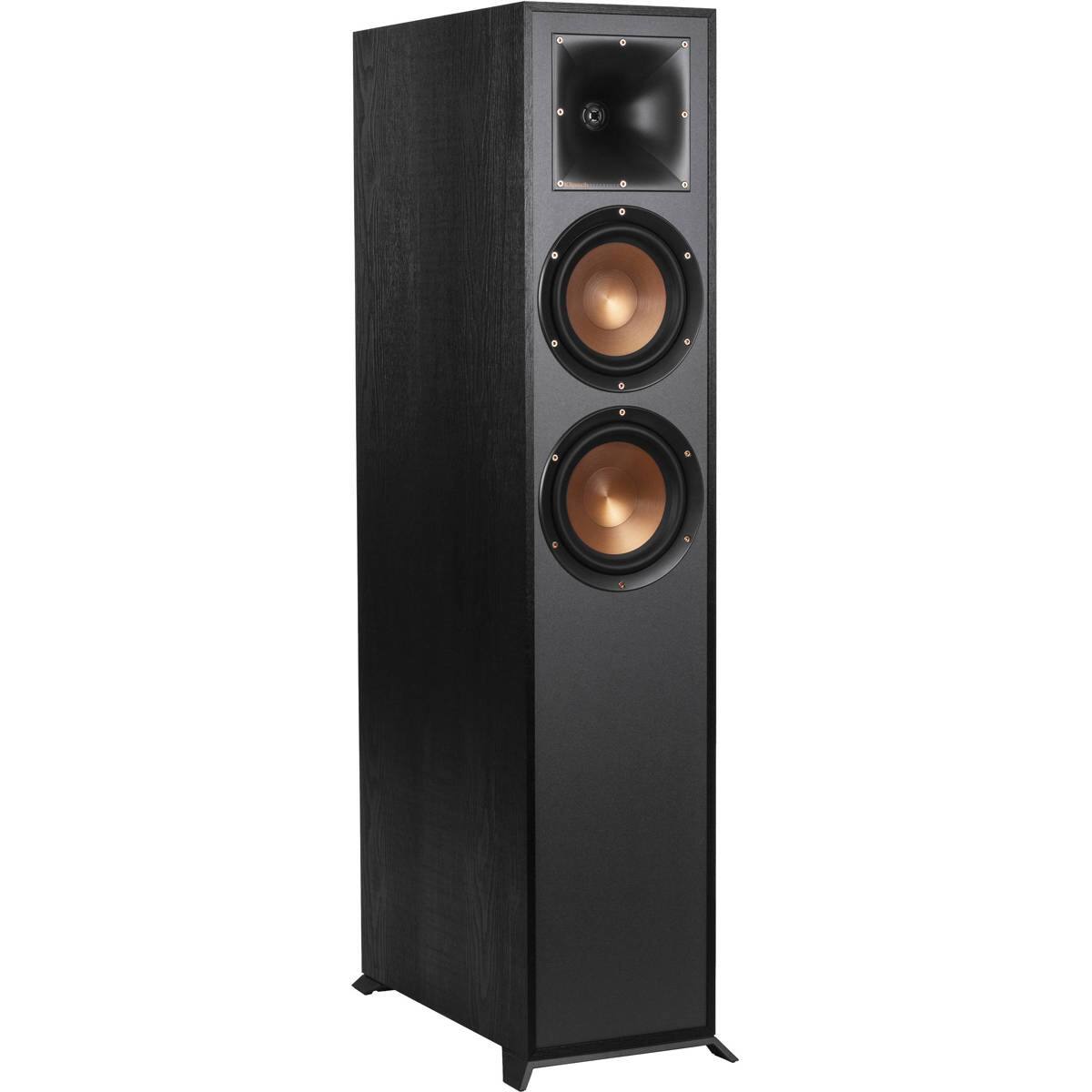 Alt View 8. Klipsch - Klipsch Reference R-625FA Floorstanding Speaker, Black, Pair.