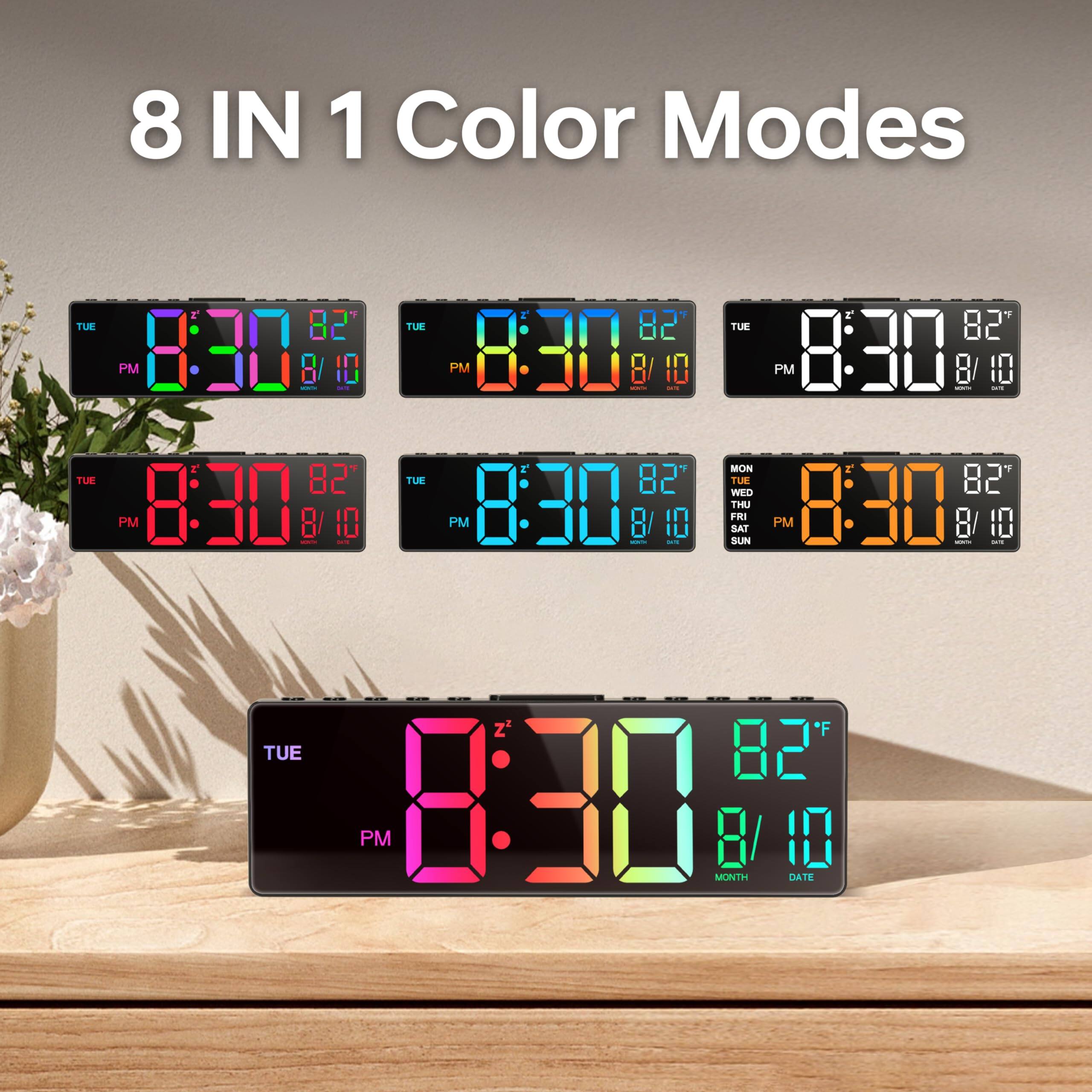 8 IN 1 Color Modes

TUE 8:30 PM 82°F 8/10

TUE 8:30 PM 82°F 8/10

TUE 8:30 PM 82°F 8/10

TUE 8:30 PM 82°F 8/10

TUE 8:30 PM 82°F 8/10

MON WED THU FRI SAT SUN 8:30 PM 82°F 8/10

TUE 8:30 PM 82°F 8/10