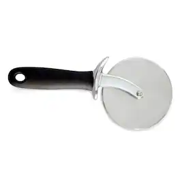 Norpro - Large 4.25-Inch Professional Grip EZ Pizza Wheel - Silver