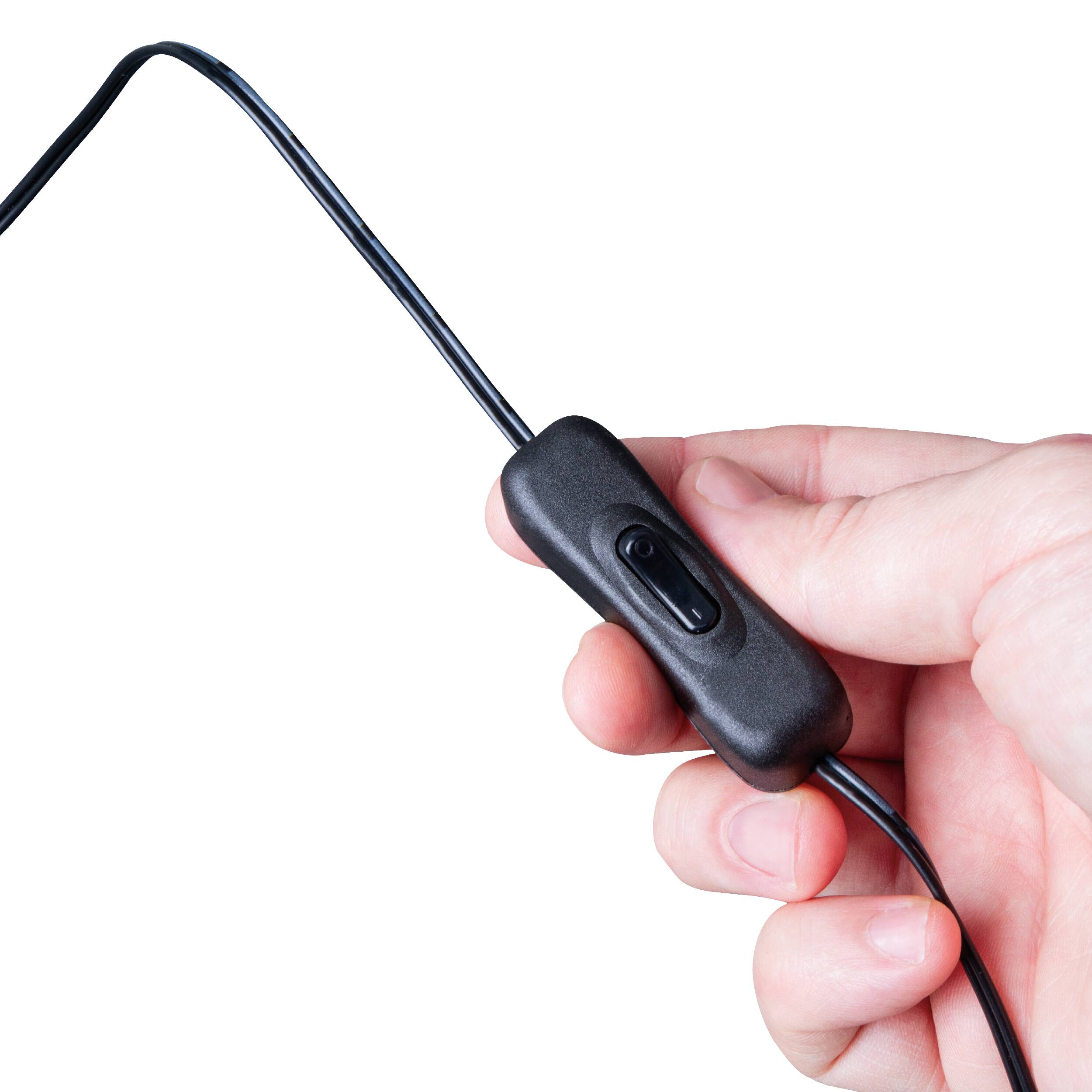 Back. OttLite - Clip-On LED Easel Lamp - Black.