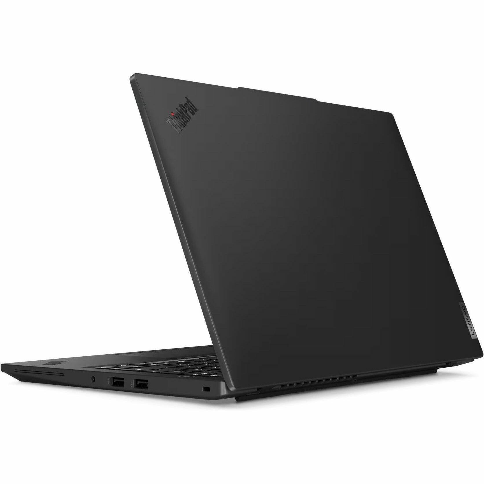 Alt View 3. Lenovo - Lenovo ThinkPad L14 Gen 5 21L10064US 14" Notebook - WUXGA - Intel Core Ultra 5 125U - 16 GB - 512 GB SSD - English - Black.