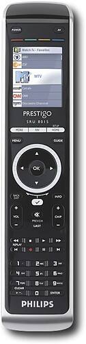 Front Standard. Philips - 15-Device Advanced Universal Remote with LCD Display.