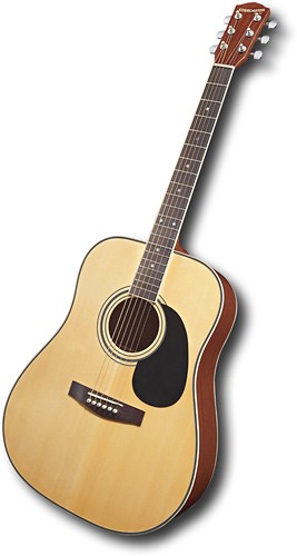 capa De alguna manera fondo de pantalla Best Buy: Starcaster® by Fender® Starcaster® Acoustic Guitar Natural  0910104126