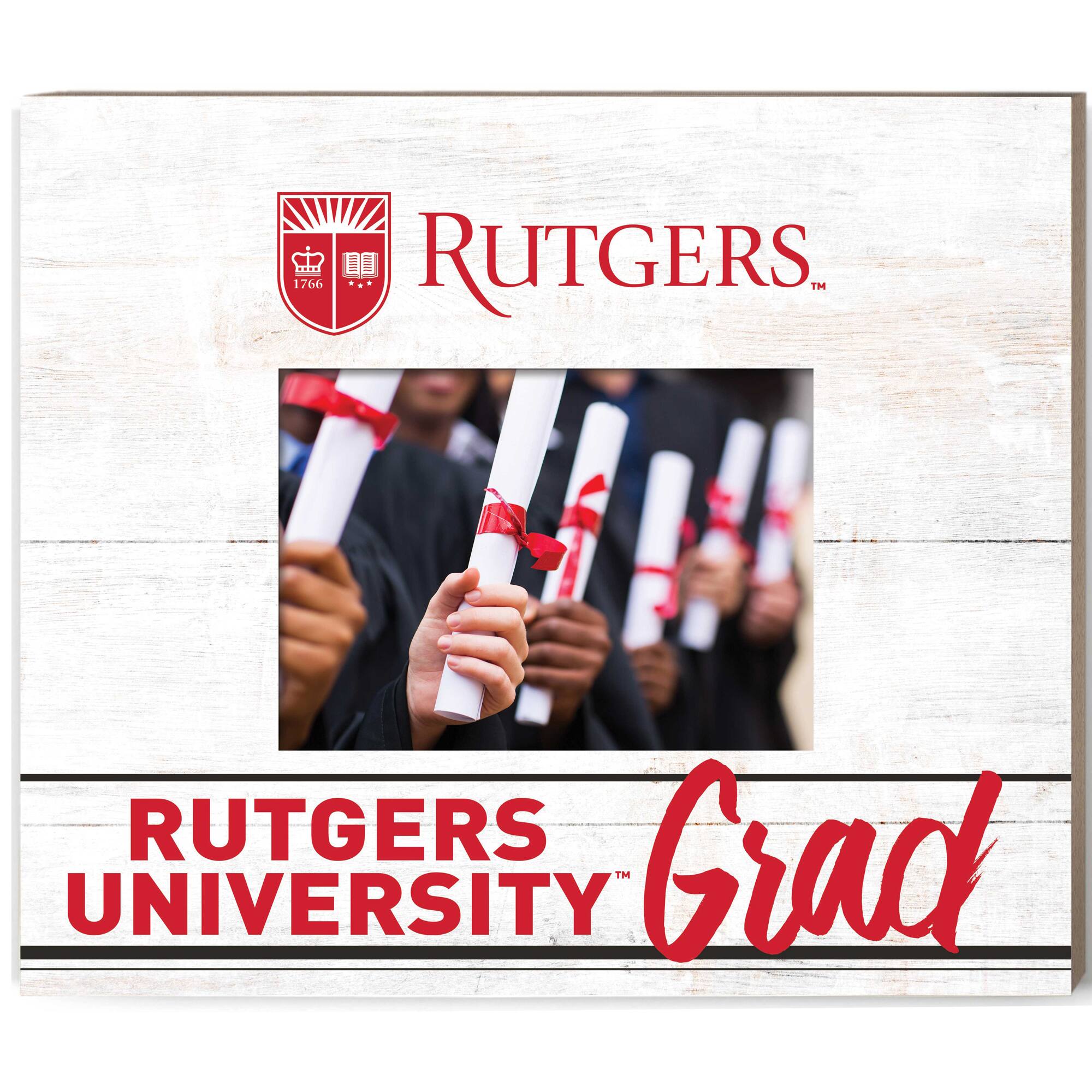 Jardine - Rutgers Scarlet Knights 11'' x 13'' Grad Picture Frame - White