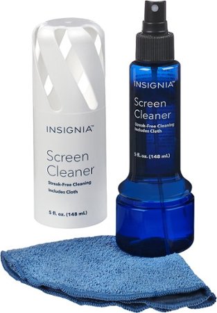 Insignia™ - 5 oz. Screen Cleaning Solution - Blue