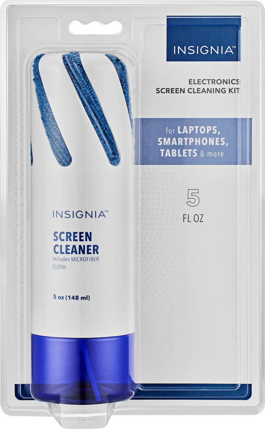 Screen Cleaner Solution Insignia™ 5 oz. Screen Cleaning Solution Blue NS-PCYL550 - Best Buy