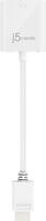 j5create - HDMI-to-VGA Adapter - White - Front_Standard