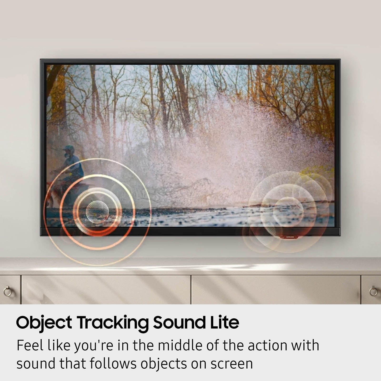Object Tracking Sound Lite: Feel like you're in the middle of the action with sound that follows objects on screen.