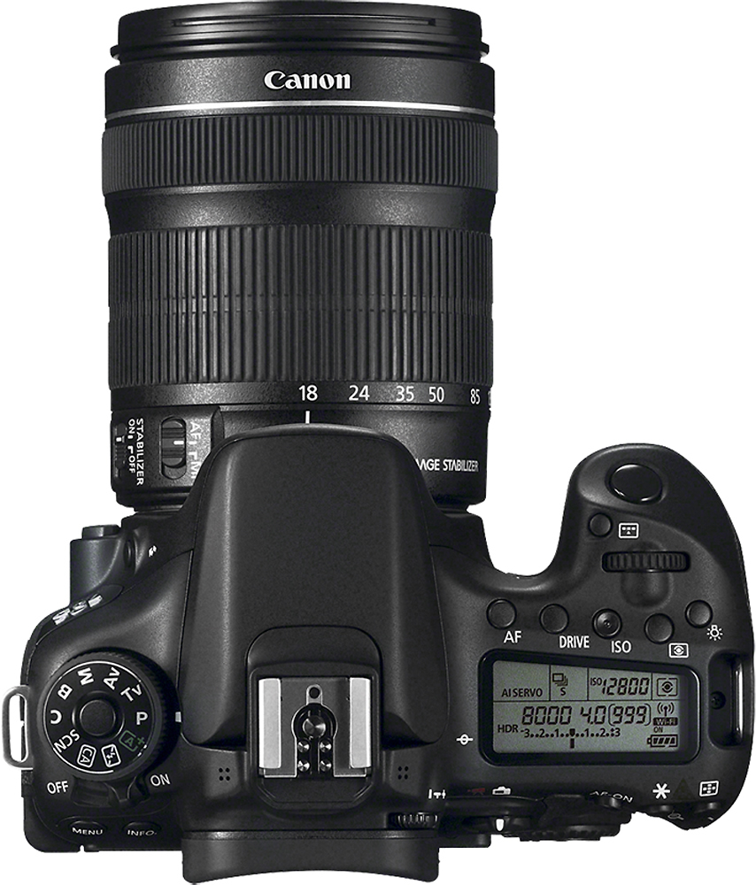 Best Buy: Canon EOS 70D DSLR Camera with 18-135mm IS STM Lens 