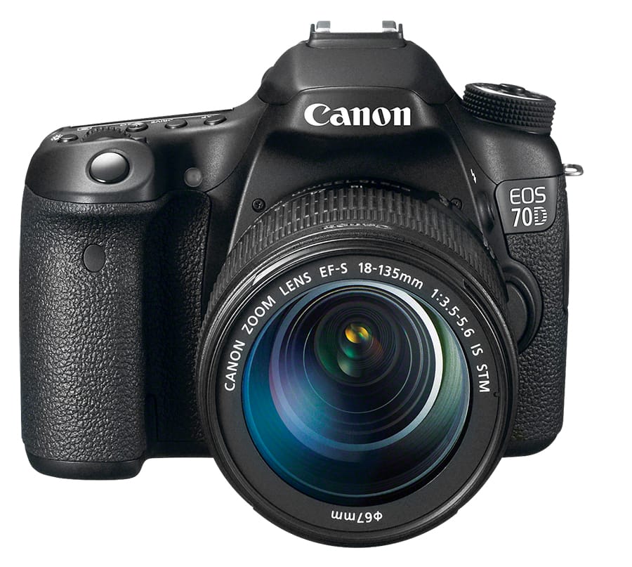 Best Buy: Canon EOS 70D DSLR Camera with 18-135mm IS STM Lens