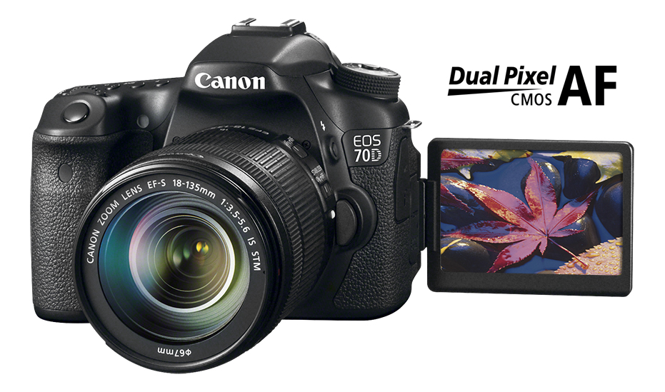 Best Buy: Canon EOS 70D DSLR Camera with 18-135mm IS STM Lens