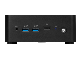 MSI - Cubi NUC 1M Mini PC, Intel Core 5 120U, Thunderbolt 4, Dual 2.5G LAN, 4 USB, 4K Support (No RAM/Storage)
