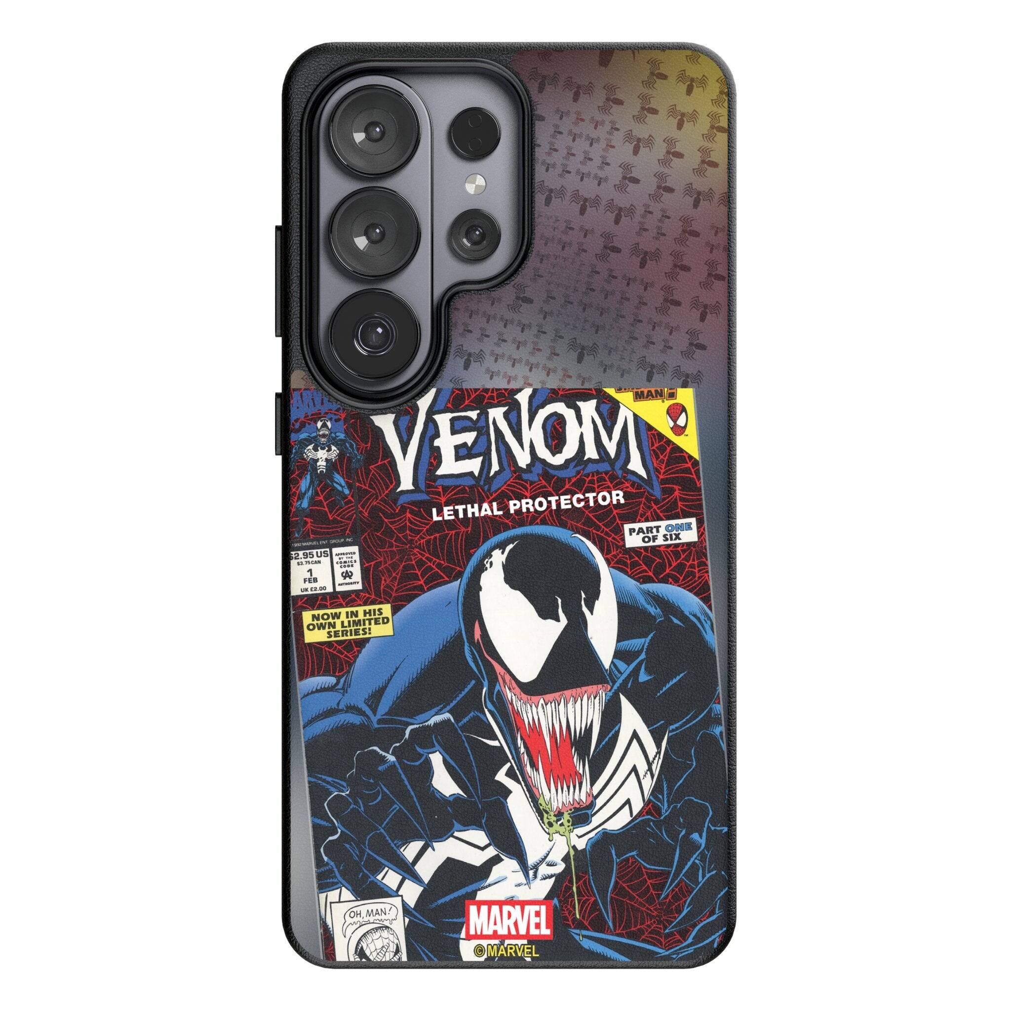 MAN - VENOM LETHAL PROTECTOR PART ONE OF SIX  
$2.95 US  
1 de FEB  
NOW IN HIS OWN LIMITED SERIES: OH MAN!  
MARVEL MARVEL