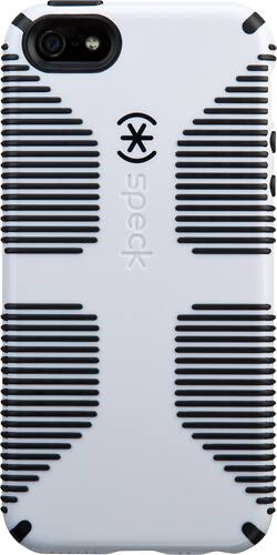 Best Buy: Speck CandyShell Grip Case for Apple® iPhone® 5 White/Black ...