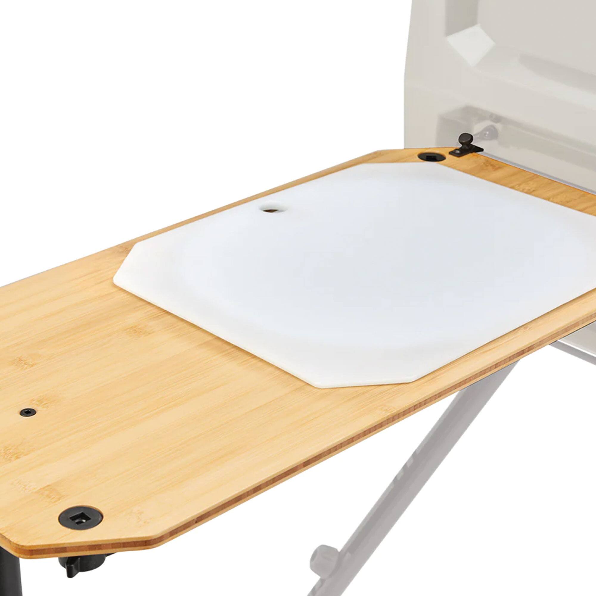 Alt View 8. Yakima - Yakima EXO OpenRange 13 x 27 Inch Wooden Side Table and Nesting Cutting Board - Tan.