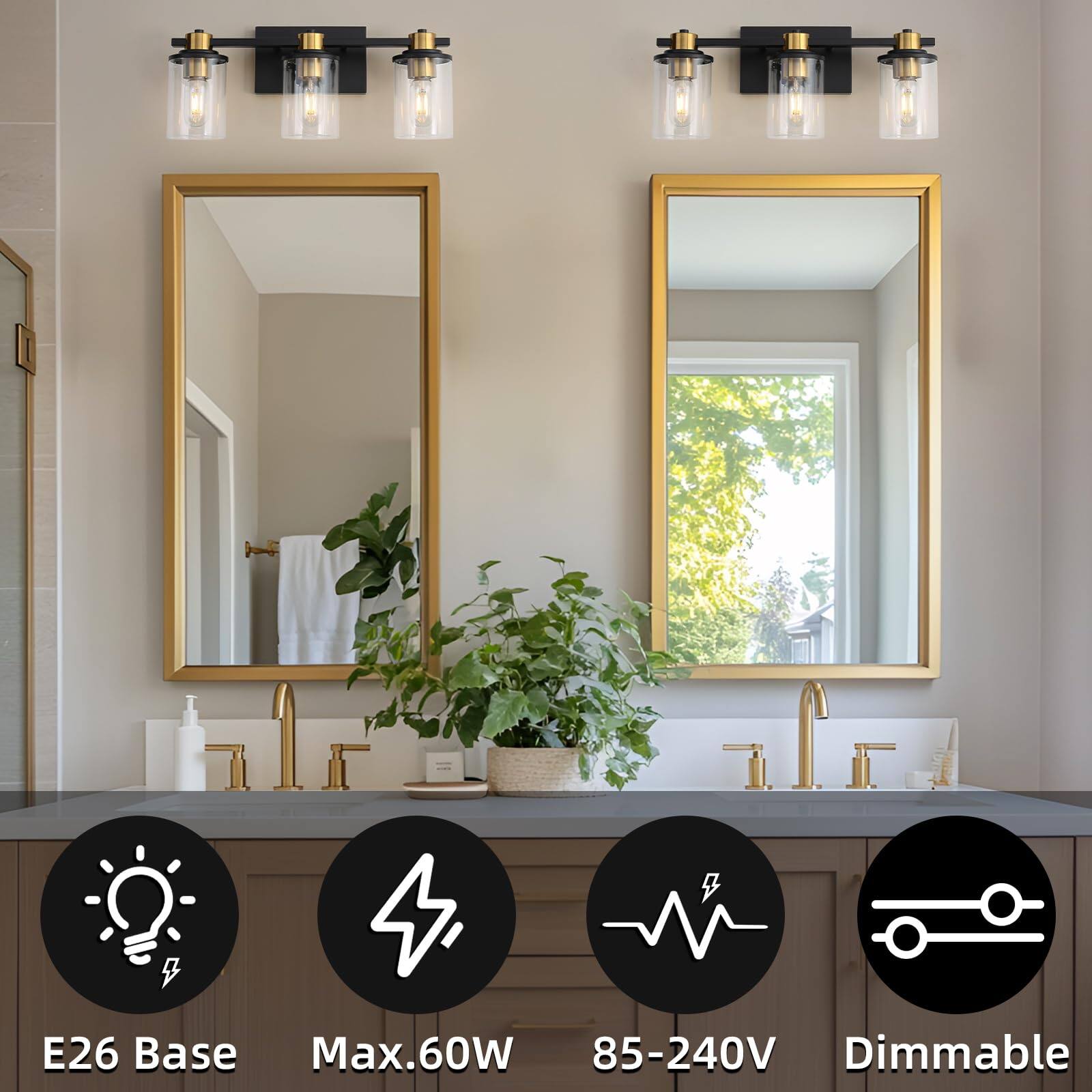 E26 Base  
Max. 60W  
85-240V  
Dimmable