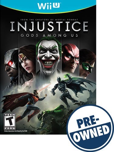  Injustice: Gods Among Us - PRE-OWNED - Nintendo Wii U