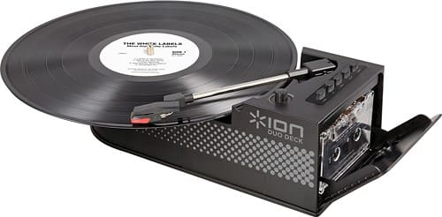 Angle Standard. Ion Audio - Duo Deck Digital Conversion Turntable.