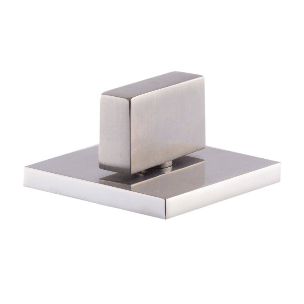 Back. Alfi - Brushed Nickel Modern Widespread Bathroom Faucet - Silver.