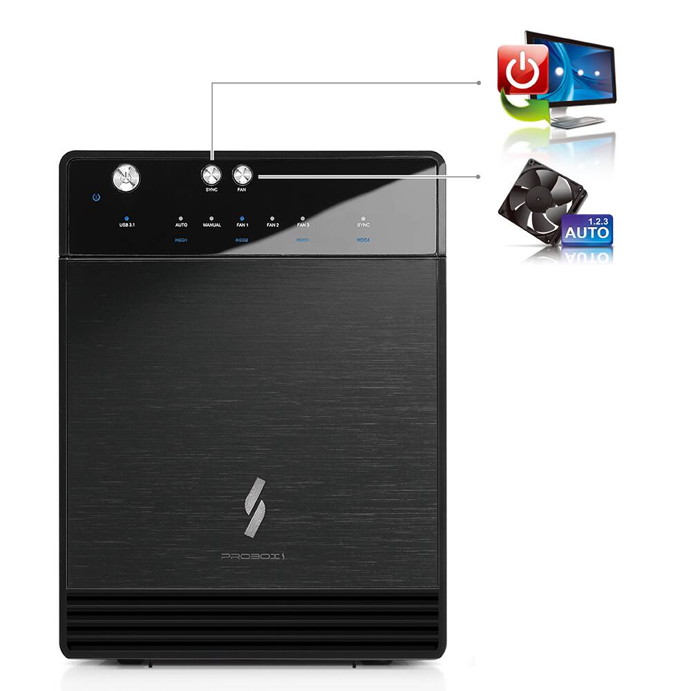 Mediasonic USB 3.2 4 Bay 3.5