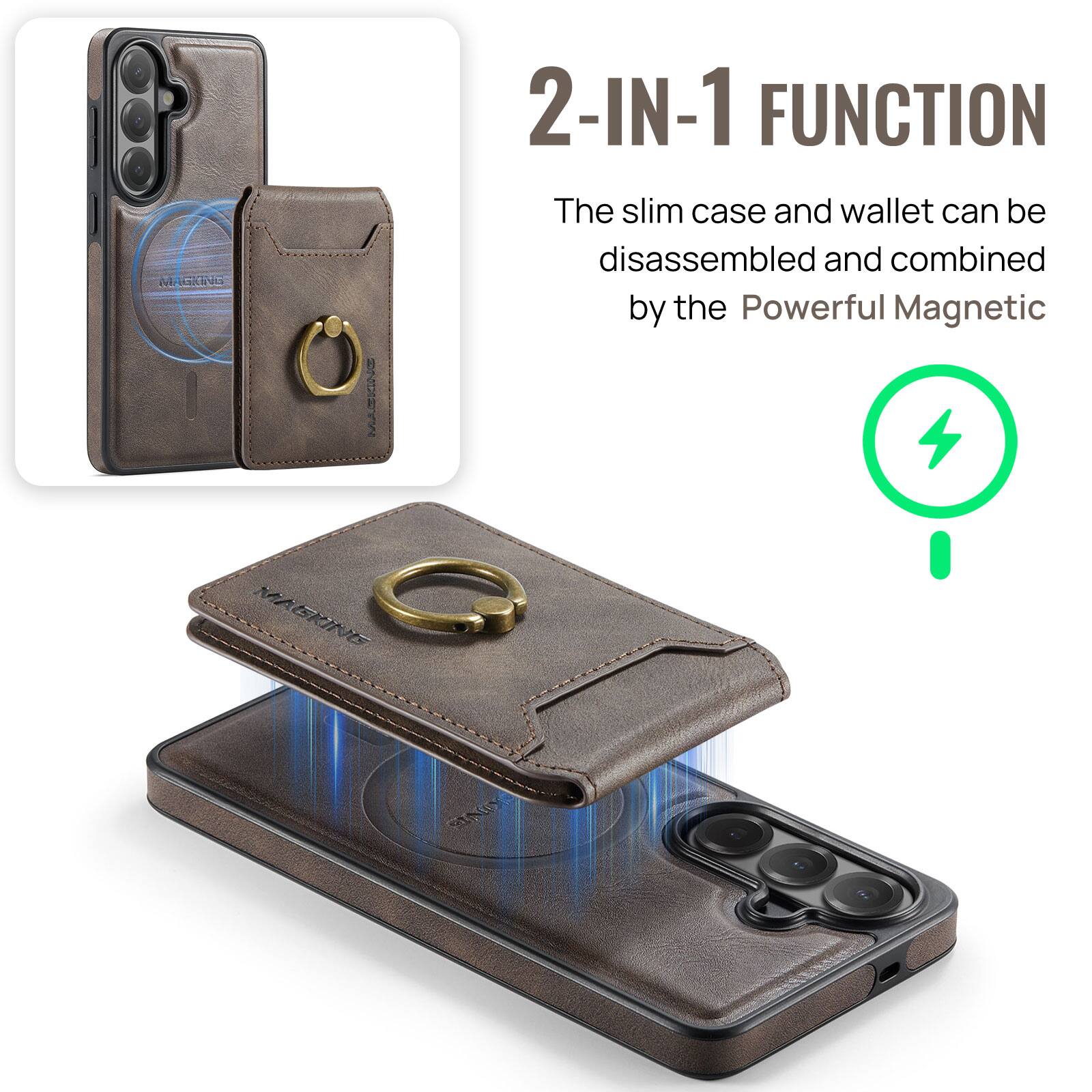 MARKING | 2-IN-1 FUNCTION  
The slim case and wallet can be disassembled and combined by the Powerful Magnetic